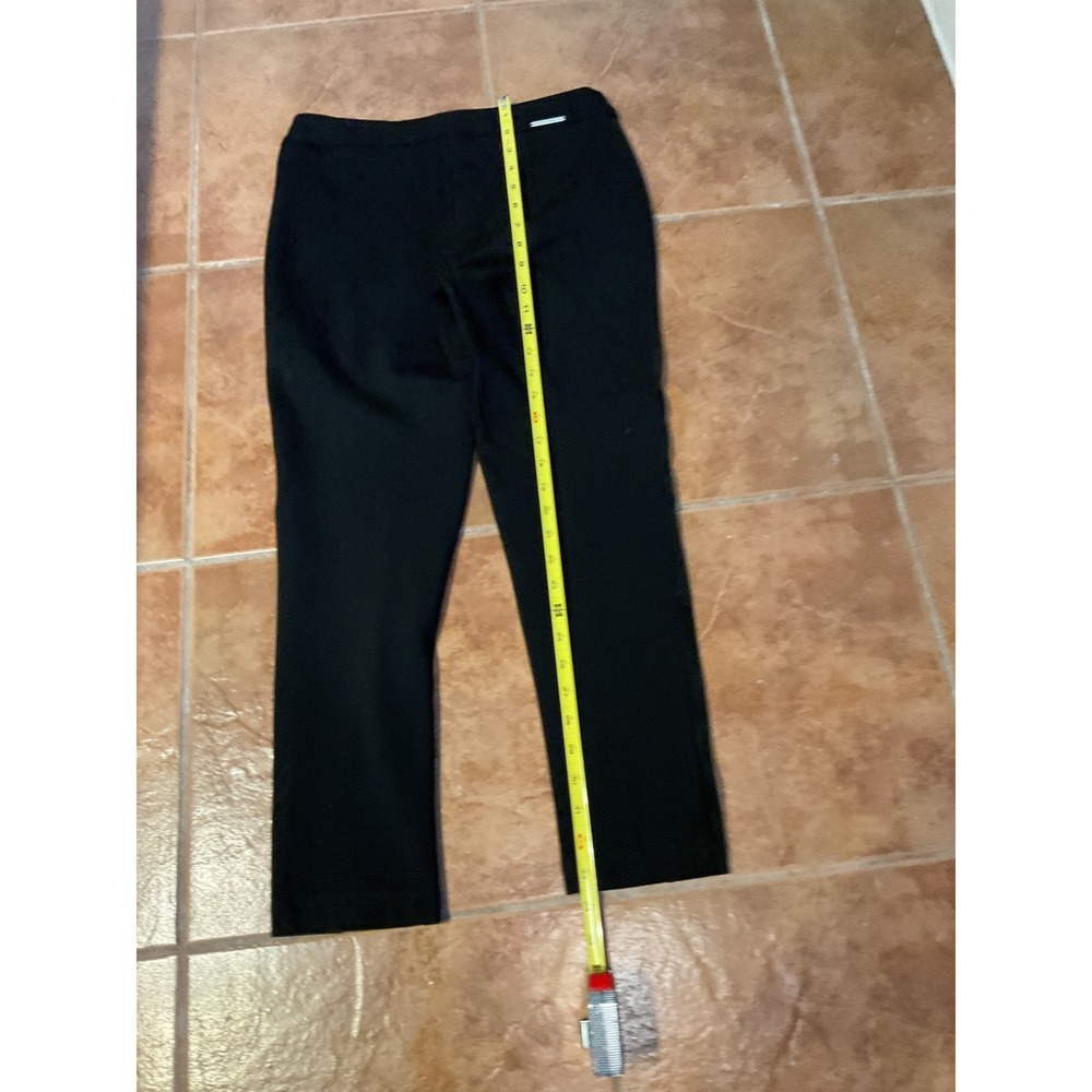 I Love Tyler Madison Pants Womens S Black Excellent Faux Suede Front 616008TMT - Picture 6 of 6